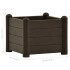 Arriate de jardín PP mocha 43x43x35