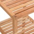 Estantería de baño madera maciza nogal 36x36x112