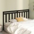 Cabecero de cama madera maciza de pino negro 186x4x100