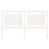 Cabecero de cama madera maciza de pino blanco 165,5x4x100
