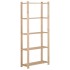 Estantería de 5 niveles madera pino maciza 80x28,5x170