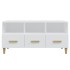 Mueble para TV madera contrachapada blanco 102x36x50