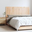 Cabecero de cama de pared madera maciza de pino 147x3x60 cm