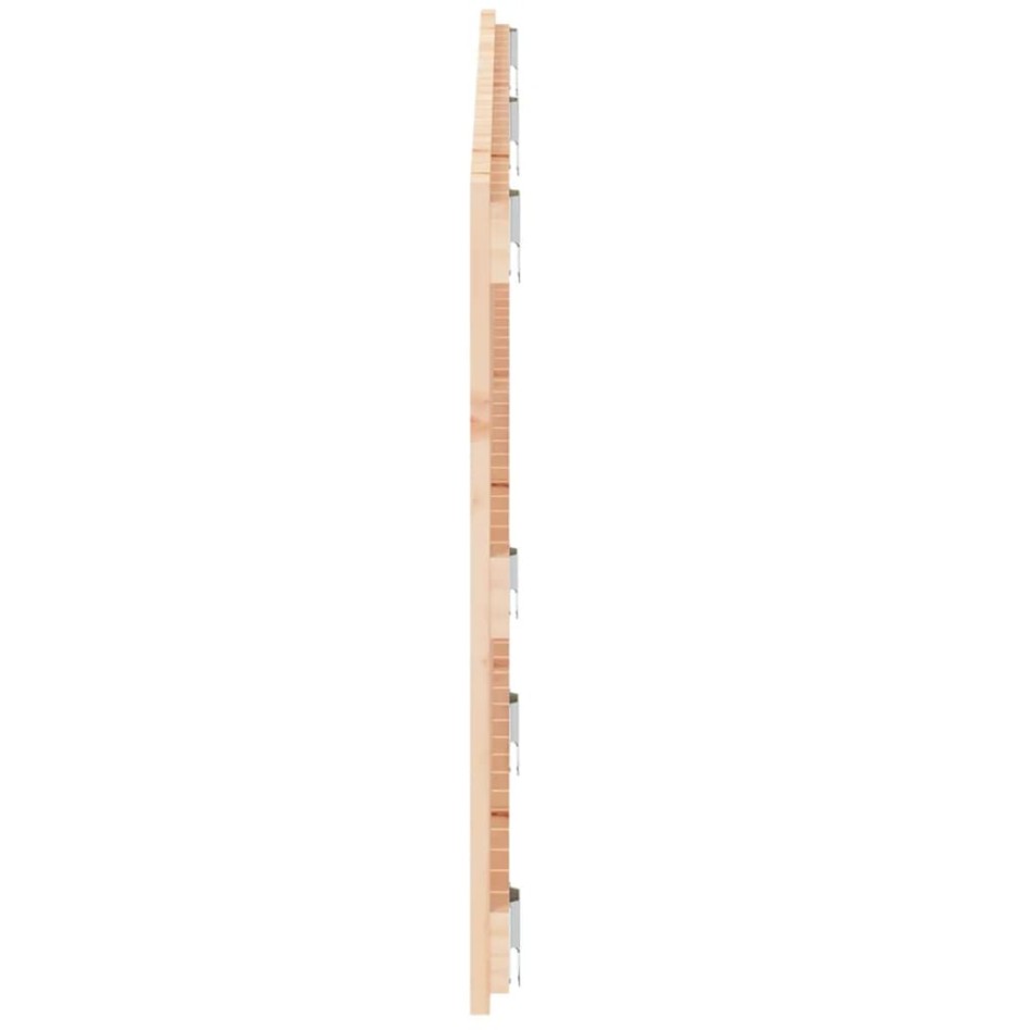 Cabecero de cama de pared madera maciza de pino 147x3x60