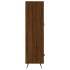 Aparador alto madera de ingeniería roble marrón 69,5x31x115