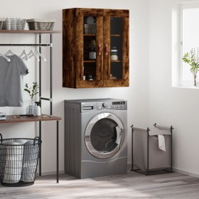 Armario de pared roble ahumado 69,5x34x90