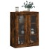 Armario de pared roble ahumado 69,5x34x90