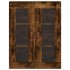 Armario de pared roble ahumado 69,5x34x90