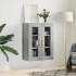 Armario de pared gris Sonoma 69,5x34x90