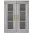 Armario de pared gris Sonoma 69,5x34x90