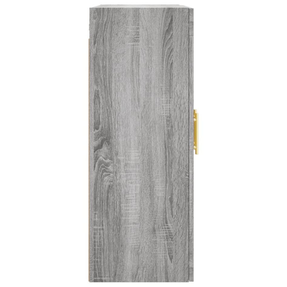 Armario de pared gris Sonoma 69,5x34x90