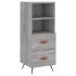 Aparador madera de ingeniería gris Sonoma 34,5x34x90