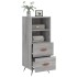 Aparador madera de ingeniería gris Sonoma 34,5x34x90