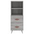 Aparador madera de ingeniería gris Sonoma 34,5x34x90