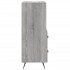 Aparador madera de ingeniería gris Sonoma 34,5x34x90