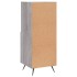 Aparador madera de ingeniería gris Sonoma 34,5x34x90