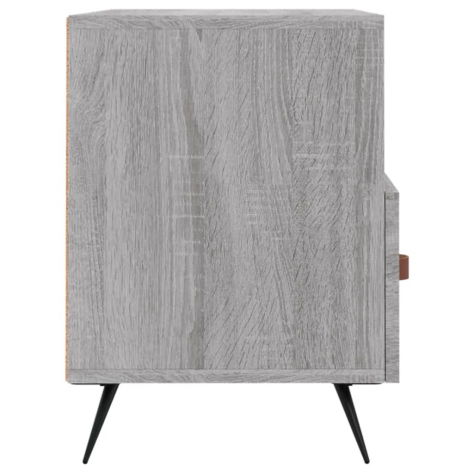 Mueble de TV madera de ingeniería gris Sonoma 80x36x50