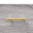 Mueble de TV madera de ingeniería gris Sonoma 102x36x50