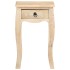 Mesita de noche de madera maciza de mango 28x28x46