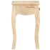 Mesita de noche de madera maciza de mango 28x28x46
