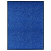 Felpudo lavable azul 90x120 cm