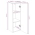 Muebles para TV 2 uds madera roble ahumado 30,5x30x90