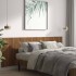 Cabecero pared madera contrachapada roble marrón 240x1,5x80