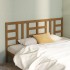 Cabecero de cama madera maciza de pino marrón miel 206x4x100