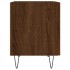 Mesita de noche madera de ingeniería roble marrón 40x35x47,5