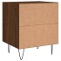 Mesita de noche madera de ingeniería roble marrón 40x35x47,5