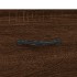 Mesita de noche madera de ingeniería roble marrón 40x35x47,5