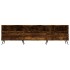 Mueble de TV madera contrachapada roble ahumado 150x30x44,5
