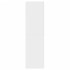 Mueble para TV de madera contrachapada blanco 30,5x30x110