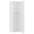 Mueble para TV de madera contrachapada blanco 30,5x30x110