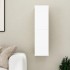 Mueble para TV de madera contrachapada blanco 30,5x30x110