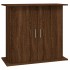 Soporte para acuario madera ingeniería marrón roble 81x36x73