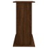 Soporte para acuario madera ingeniería marrón roble 81x36x73