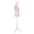 Maniquí de busto de mujer algodón blanco con