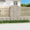 Cesta gaviones forma arco hierro galvanizado 150x30x220/240 cm