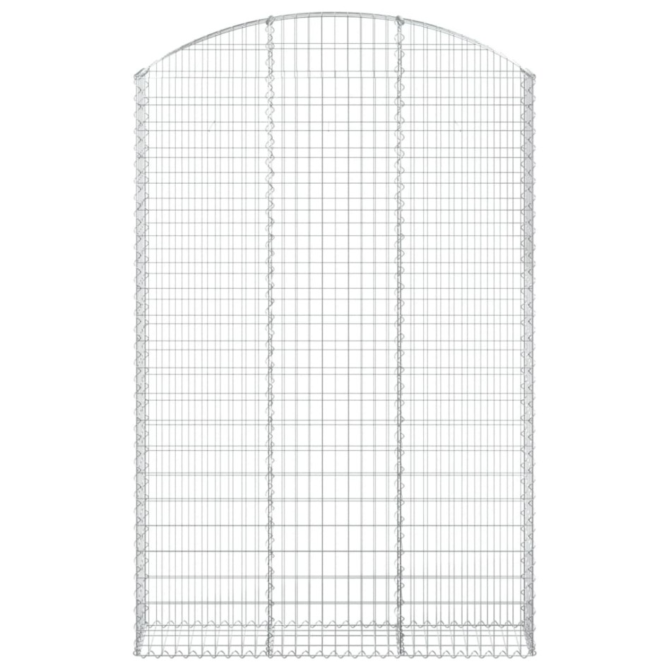 Cesta gaviones forma arco hierro galvanizado 150x30x220/240