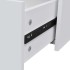 Aparador con 4 cajones blanco 60x30,5x71