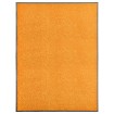 Felpudo lavable naranja 90x120 cm