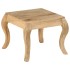 Mesa auxiliar 45x45x40 cm madera maciza de