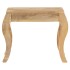 Mesa auxiliar 45x45x40 cm madera maciza de