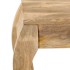 Mesa auxiliar 45x45x40 cm madera maciza de