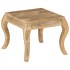 Mesa auxiliar 45x45x40 cm madera maciza de