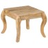 Mesa auxiliar 45x45x40 cm madera maciza de