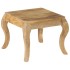 Mesa auxiliar 45x45x40 cm madera maciza de