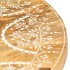 Taburete pintado a mano madera maciza de mango 38x38x35