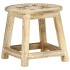 Taburete pintado a mano madera maciza de mango 38x38x35